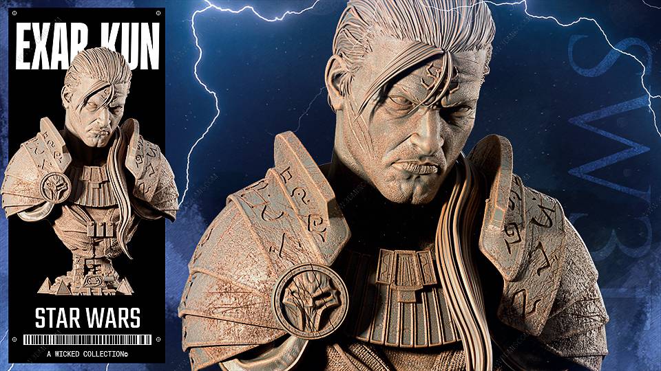 P站图纸印象馆 SW3D 星球大战 埃克萨·库恩 SW3D 星球大战 埃克萨·库恩