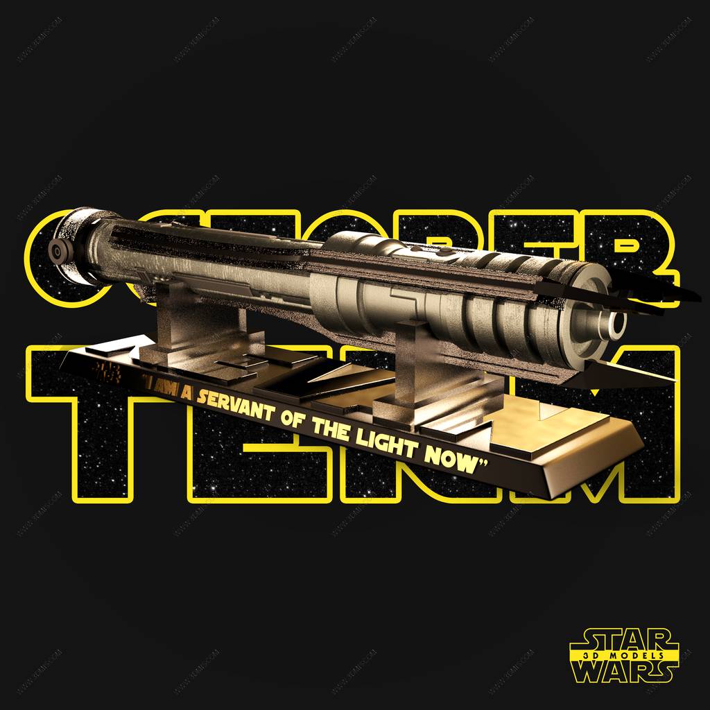 P站图纸印象馆 SW3D 星球大战 达斯·瑞文光剑 SW3D 星球大战 达斯·瑞文光剑