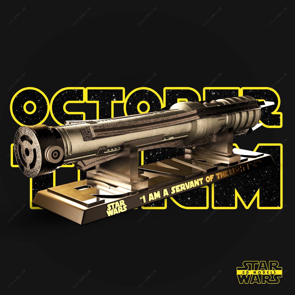 P站图纸印象馆 SW3D 星球大战 达斯·瑞文光剑 SW3D 星球大战 达斯·瑞文光剑