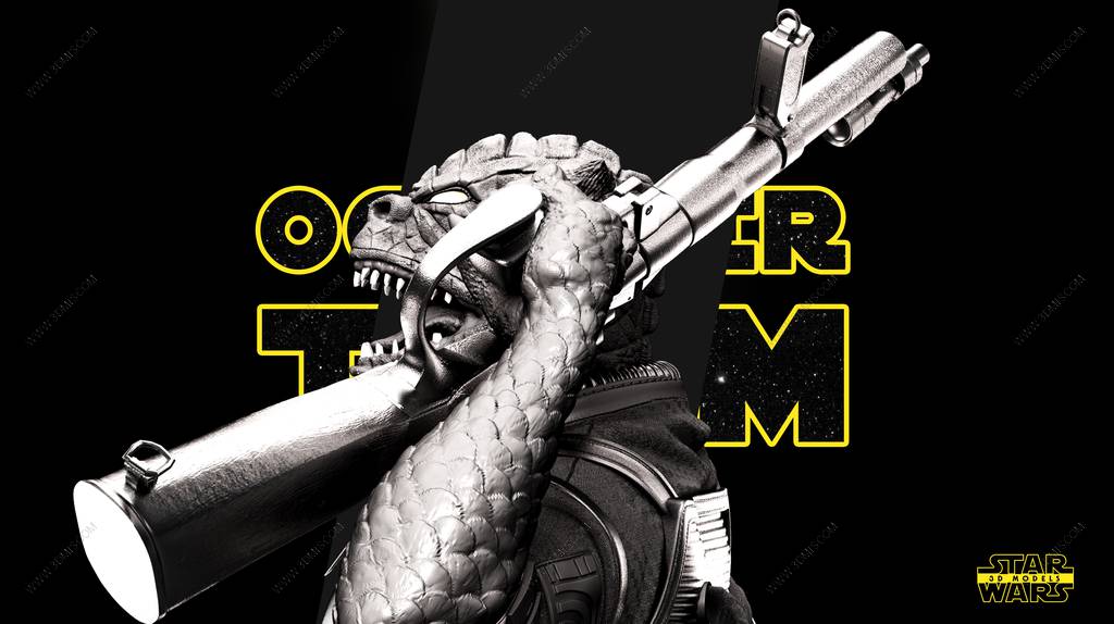 P站图纸印象馆 SW3D 星球大战 博斯克 SW3D 星球大战 博斯克