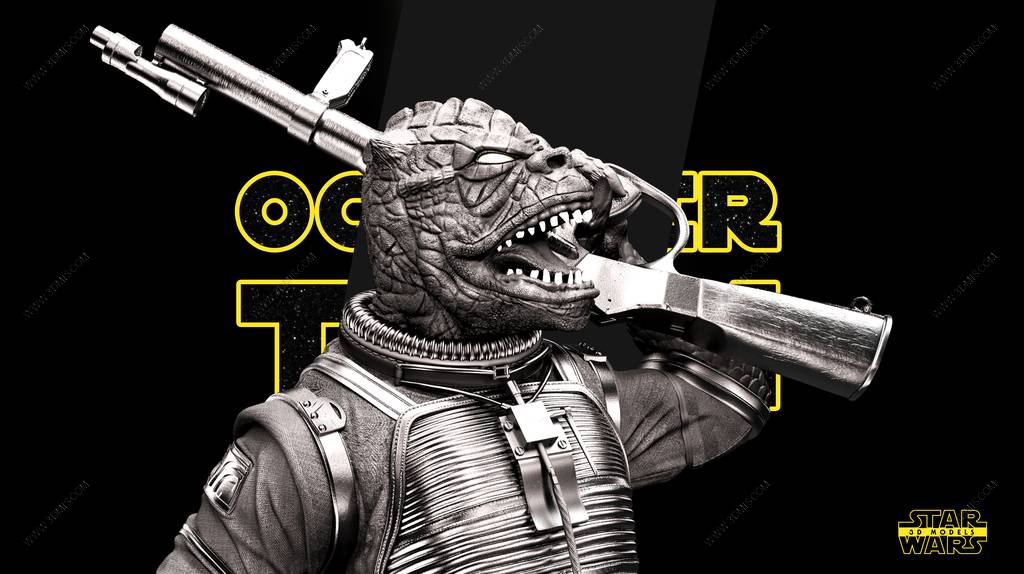 P站图纸印象馆 SW3D 星球大战 博斯克 SW3D 星球大战 博斯克