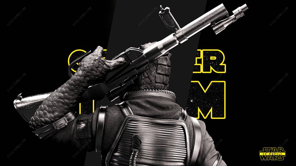 P站图纸印象馆 SW3D 星球大战 博斯克 SW3D 星球大战 博斯克