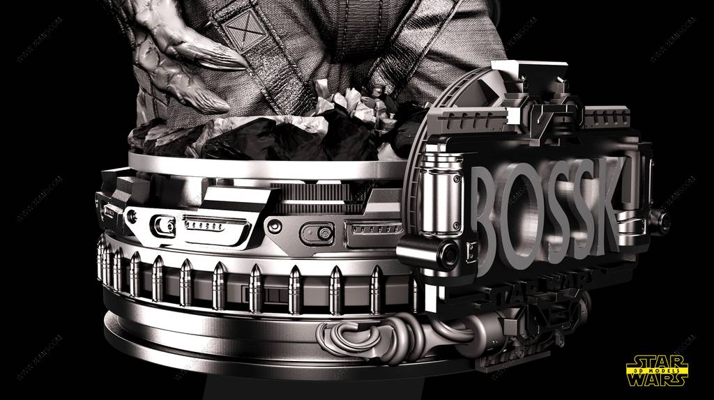 P站图纸印象馆 SW3D 星球大战 博斯克 SW3D 星球大战 博斯克