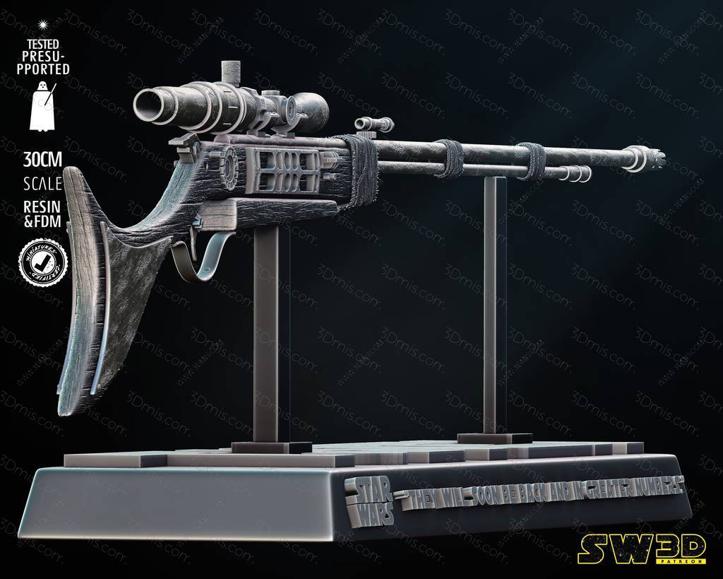 SW3D 星球大战 转轮步枪