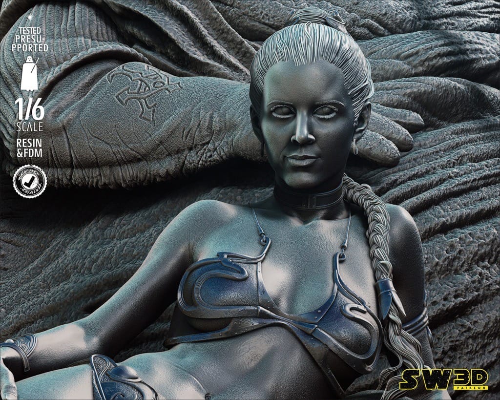 P站图纸印象馆 SW3D 星球大战 赫特人贾巴和莱娅·奥加纳·索罗 SW3D 星球大战 赫特人贾巴和莱娅·奥加纳·索罗