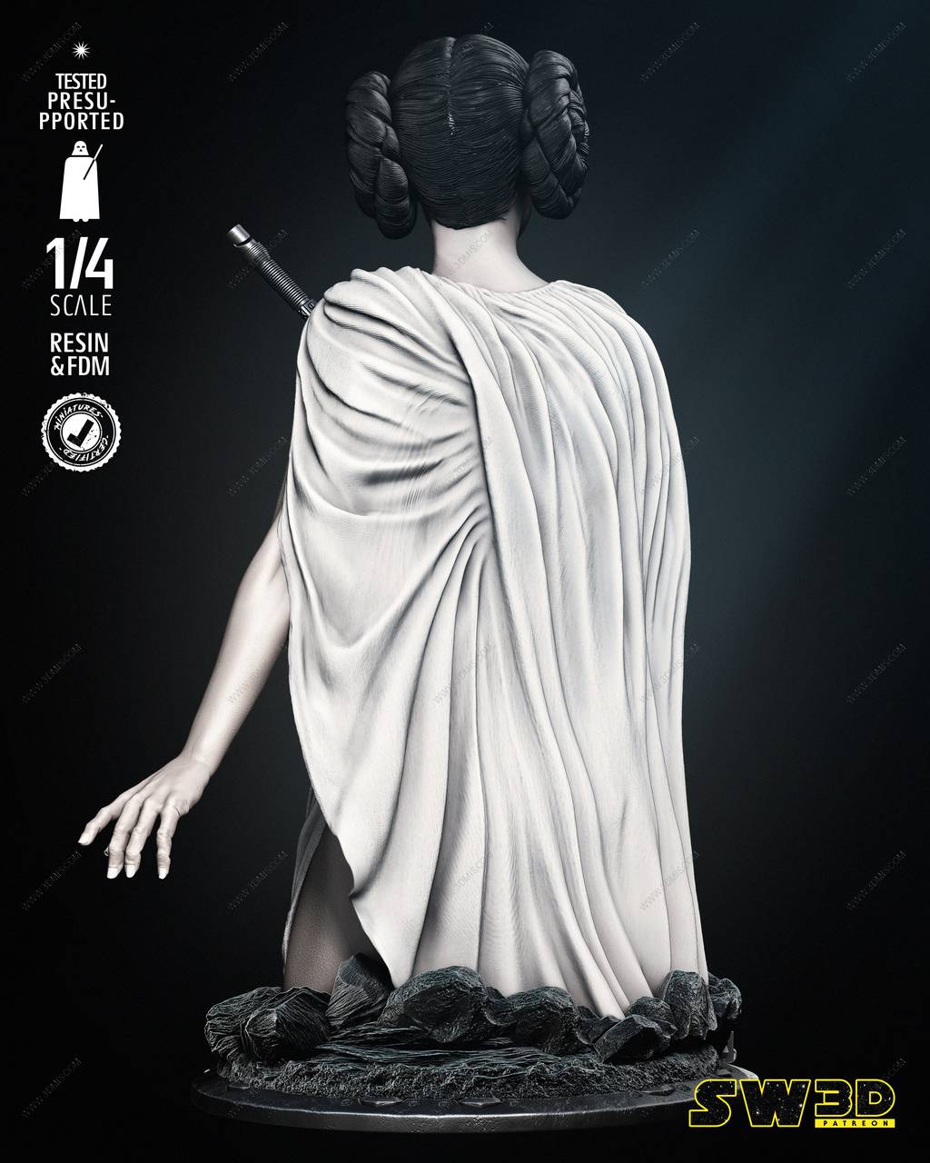 P站图纸印象馆 SW3D 星球大战 莱娅·奥加纳·索罗 SW3D 星球大战 莱娅·奥加纳·索罗