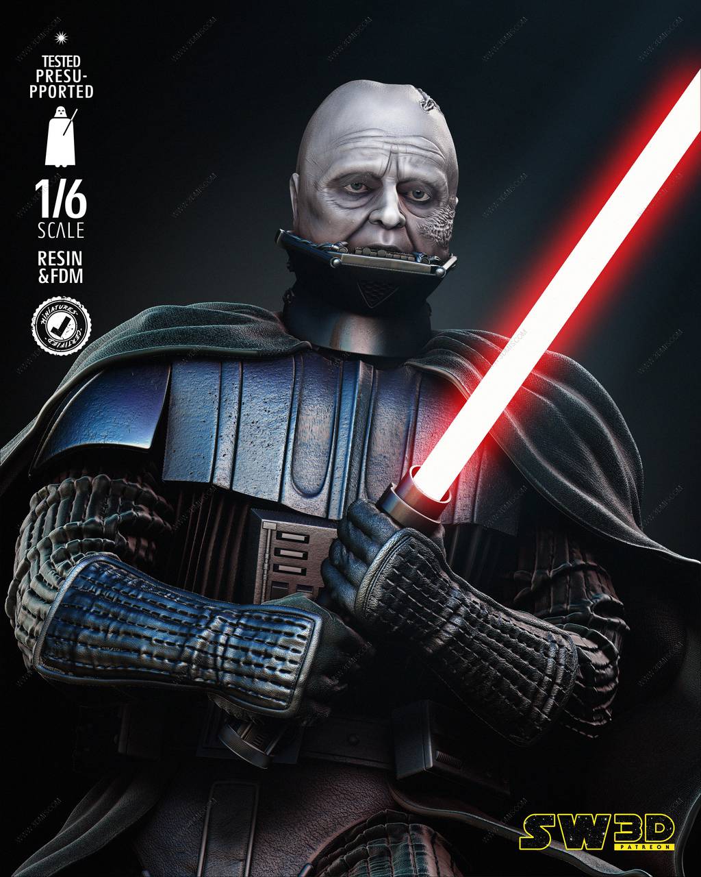 P站图纸印象馆 SW3D 星球大战 达斯·维德 SW3D 星球大战 达斯·维德