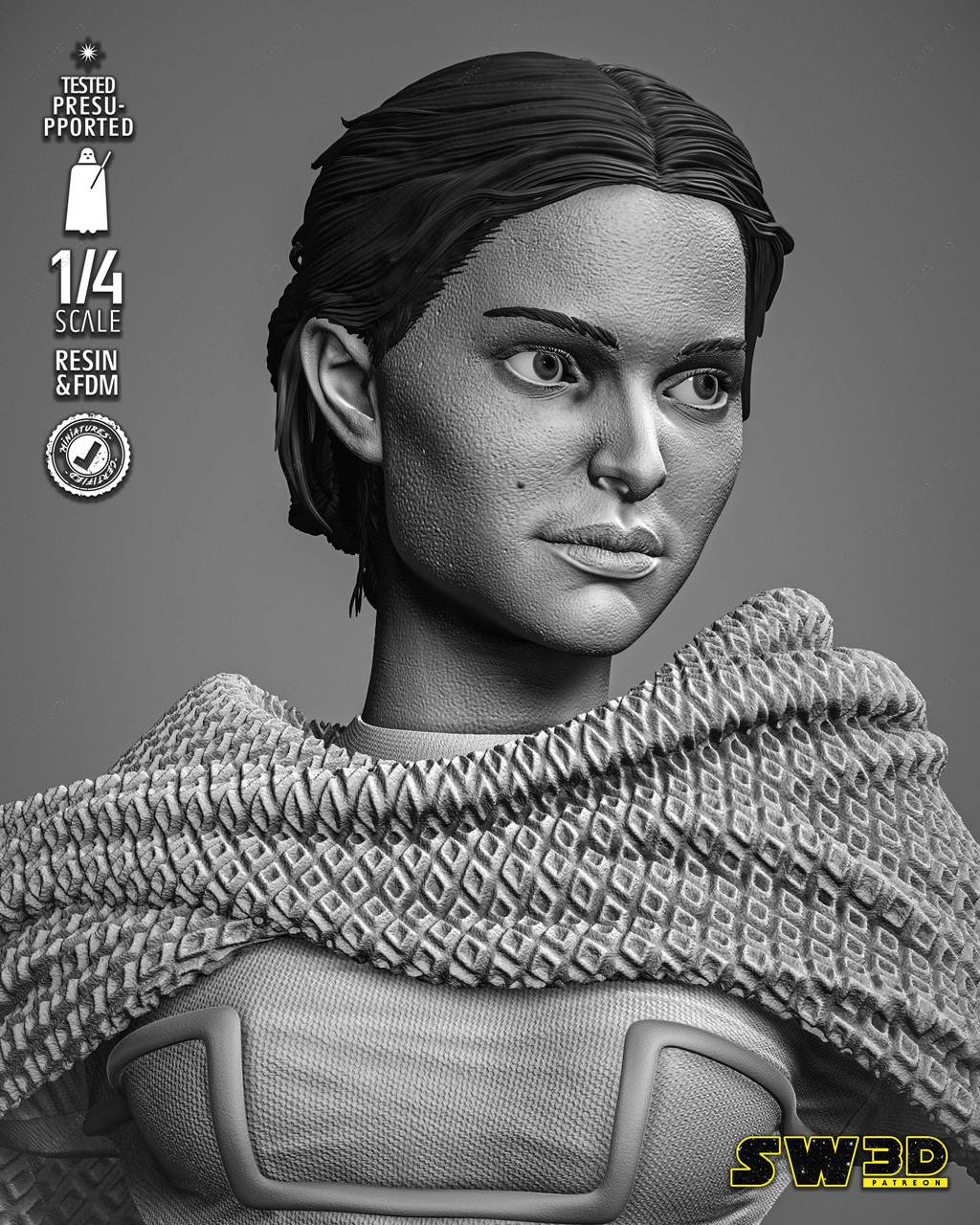 P站图纸印象馆 SW3D 星球大战 帕德梅·阿米达拉 SW3D 星球大战 帕德梅·阿米达拉