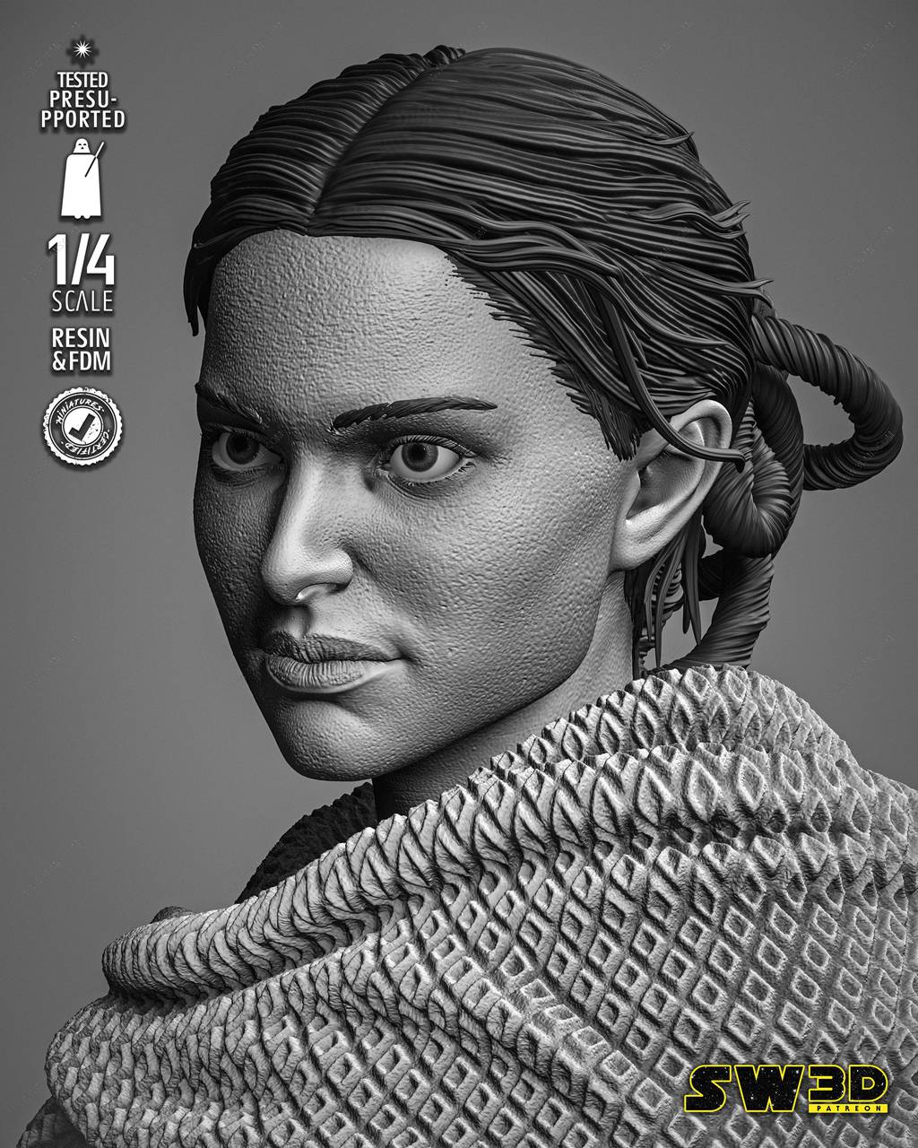 P站图纸印象馆 SW3D 星球大战 帕德梅·阿米达拉 SW3D 星球大战 帕德梅·阿米达拉