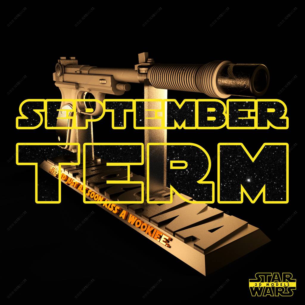 P站图纸印象馆 SW3D 星球大战 爆能枪 SW3D 星球大战 爆能枪