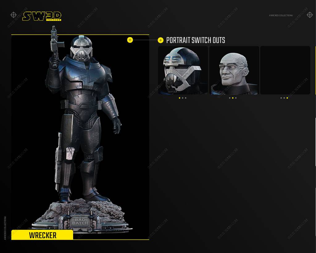 P站图纸印象馆 SW3D 星球大战 清障王 SW3D 星球大战 清障王