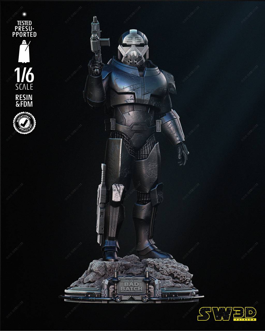 P站图纸印象馆 SW3D 星球大战 清障王 SW3D 星球大战 清障王