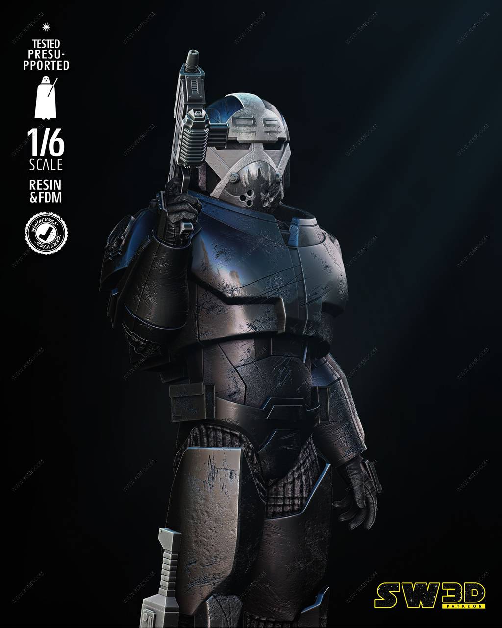 P站图纸印象馆 SW3D 星球大战 清障王 SW3D 星球大战 清障王