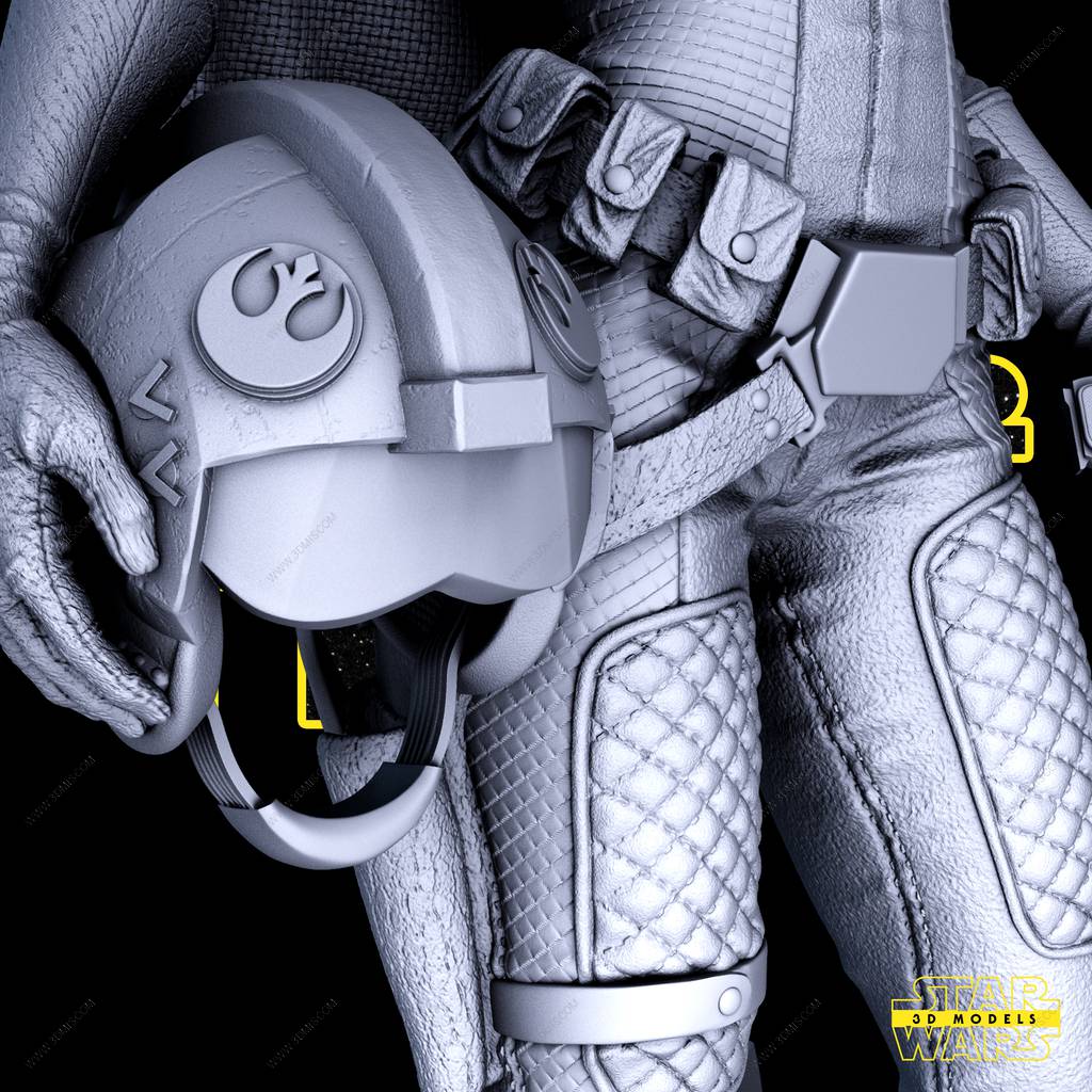 P站图纸印象馆 SW3D 星球大战 莱娅·奥加纳·索罗 SW3D 星球大战 莱娅·奥加纳·索罗