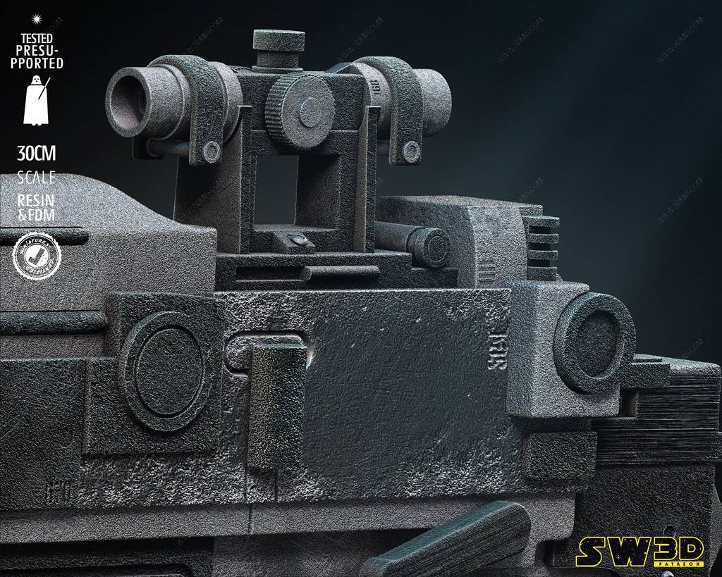 P站图纸印象馆 SW3D 星球大战 MWC-35C爆能手枪 SW3D 星球大战 MWC-35C爆能手枪