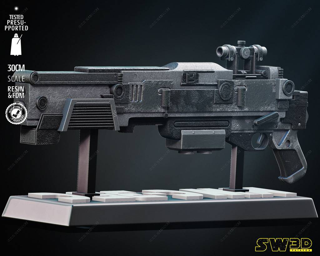 P站图纸印象馆 SW3D 星球大战 MWC-35C爆能手枪 SW3D 星球大战 MWC-35C爆能手枪