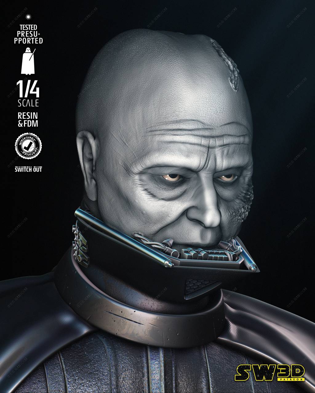 P站图纸印象馆 SW3D 星球大战 达斯·维德 SW3D 星球大战 达斯·维德