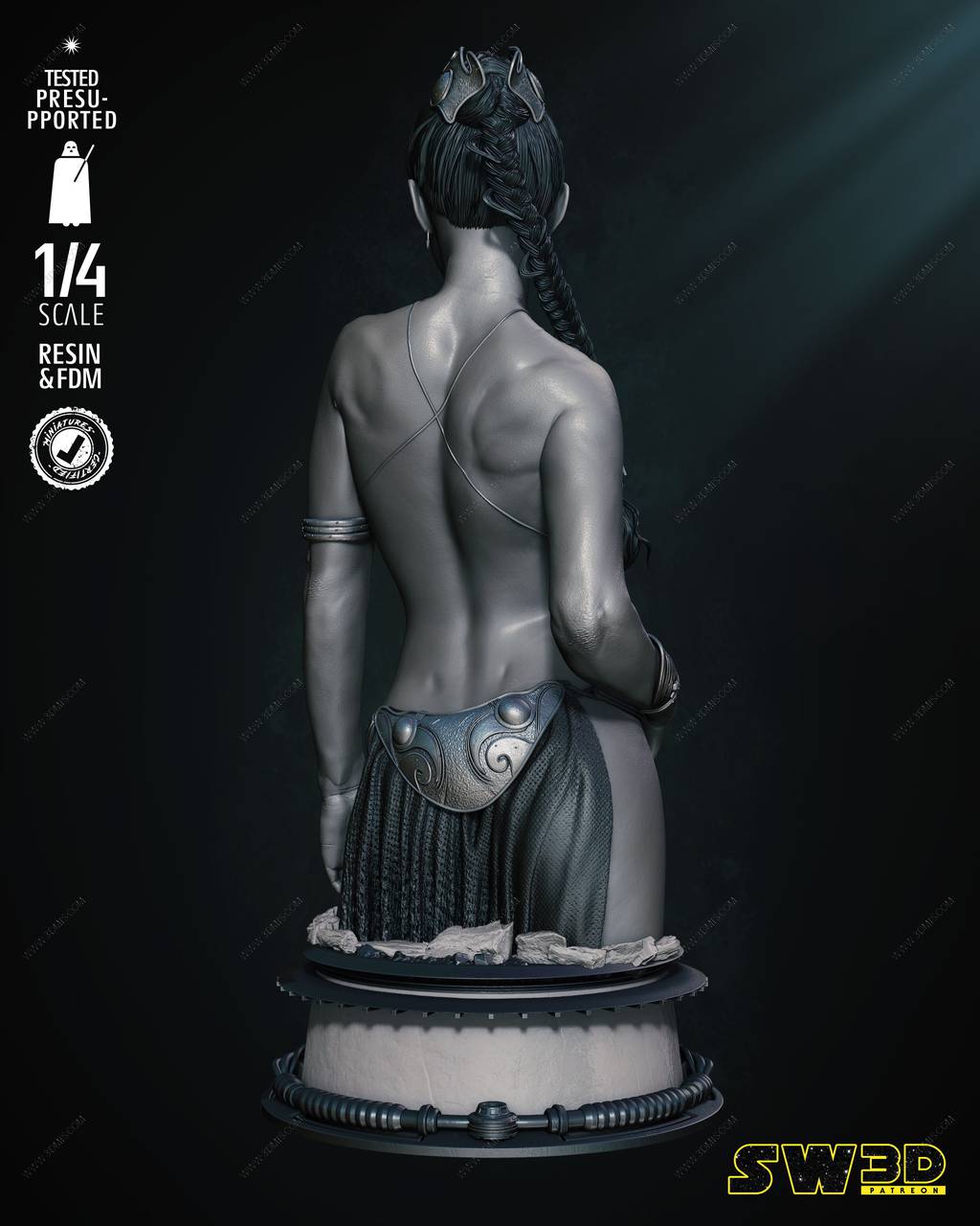 P站图纸印象馆 SW3D 星球大战 莱娅·奥加纳·索罗 SW3D 星球大战 莱娅·奥加纳·索罗