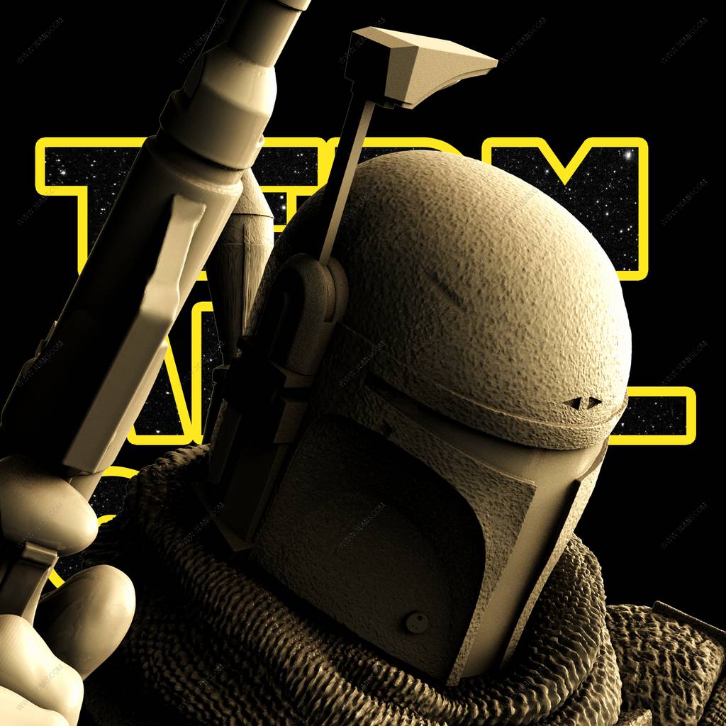 P站图纸印象馆 SW3D 星球大战 波巴·费特 SW3D 星球大战 波巴·费特