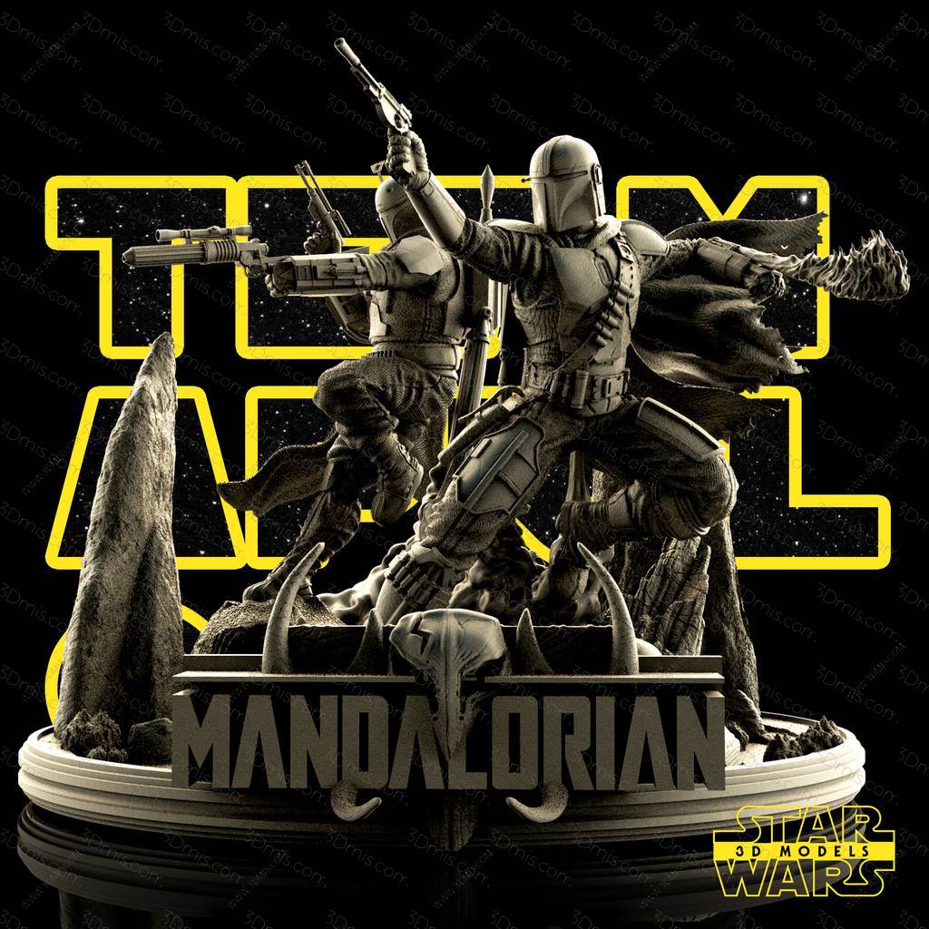 P站图纸印象馆 SW3D 星球大战 波巴·费特 SW3D 星球大战 波巴·费特