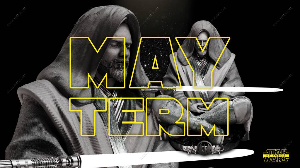 P站图纸印象馆 SW3D 星球大战 欧比旺 SW3D 星球大战 欧比旺