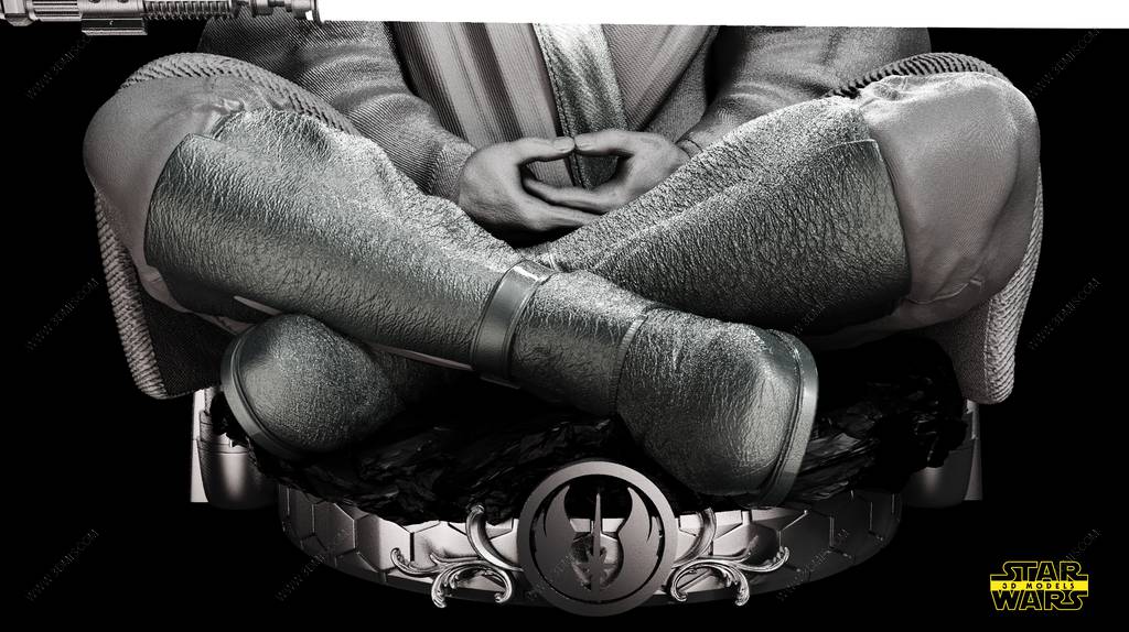 P站图纸印象馆 SW3D 星球大战 欧比旺 SW3D 星球大战 欧比旺