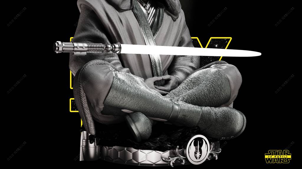 P站图纸印象馆 SW3D 星球大战 欧比旺 SW3D 星球大战 欧比旺