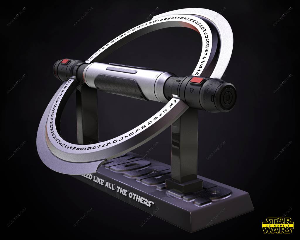 P站图纸印象馆 SW3D 星球大战 二姐的光剑 SW3D 星球大战 二姐的光剑