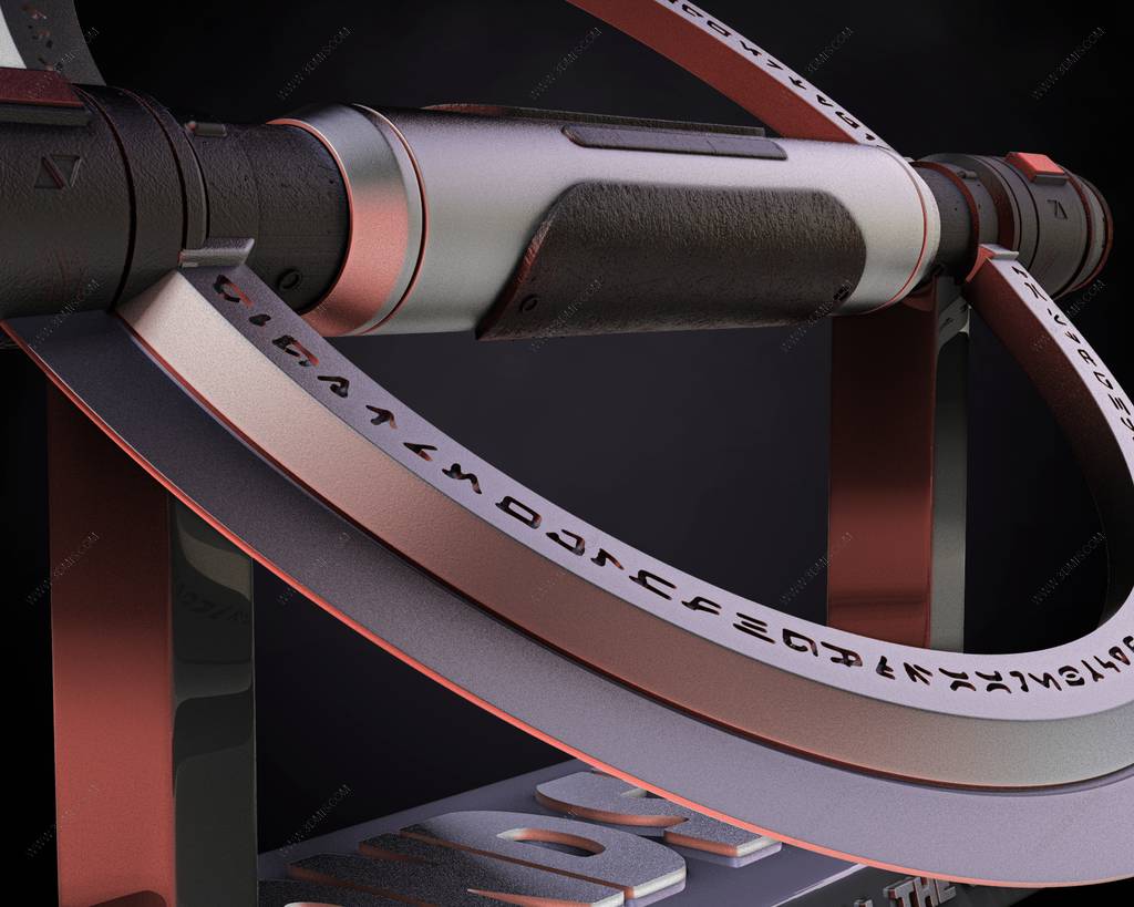 P站图纸印象馆 SW3D 星球大战 二姐的光剑 SW3D 星球大战 二姐的光剑