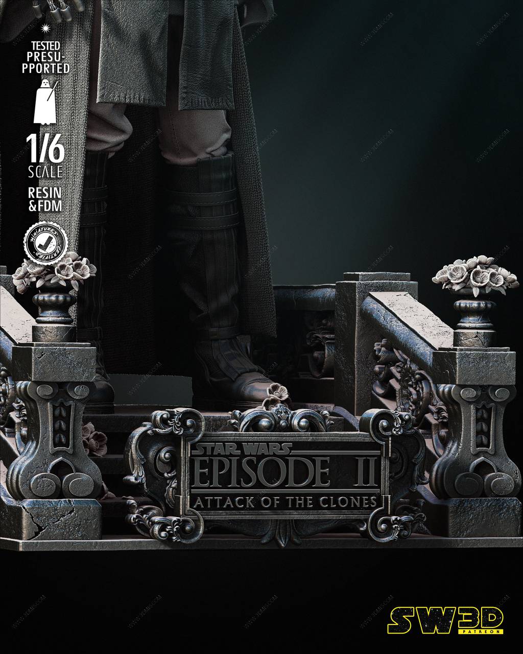 P站图纸印象馆 SW3D 星球大战 阿纳金·天行者 SW3D 星球大战 阿纳金·天行者