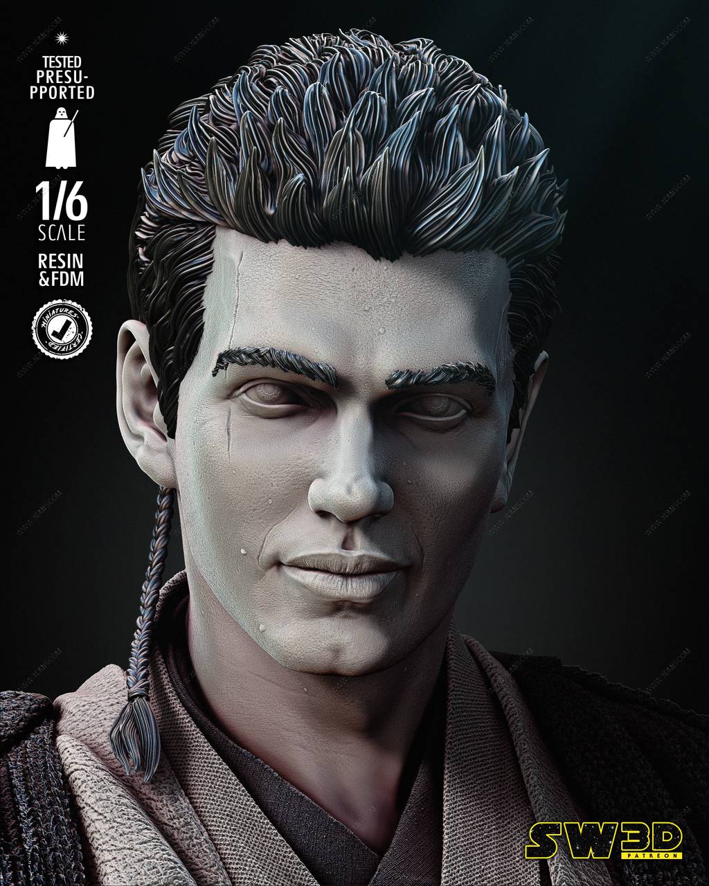 P站图纸印象馆 SW3D 星球大战 阿纳金·天行者 SW3D 星球大战 阿纳金·天行者