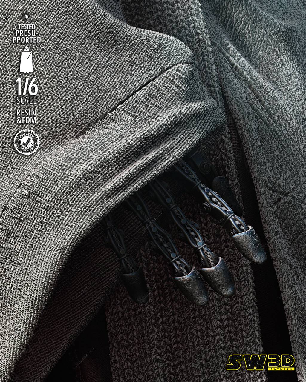 P站图纸印象馆 SW3D 星球大战 阿纳金·天行者 SW3D 星球大战 阿纳金·天行者