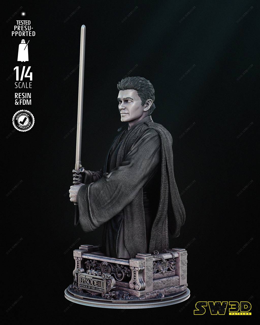 P站图纸印象馆 SW3D 星球大战 阿纳金 SW3D 星球大战 阿纳金