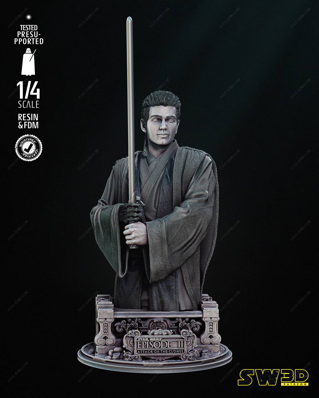 P站图纸印象馆 SW3D 星球大战 阿纳金 SW3D 星球大战 阿纳金