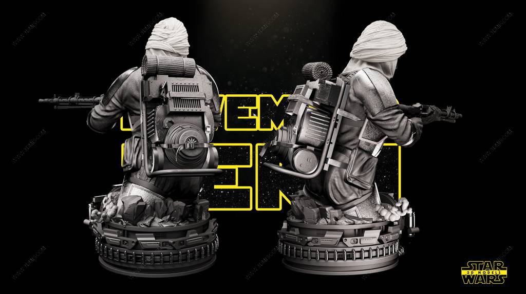 P站图纸印象馆 SW3D 星球大战 登加 SW3D 星球大战 登加