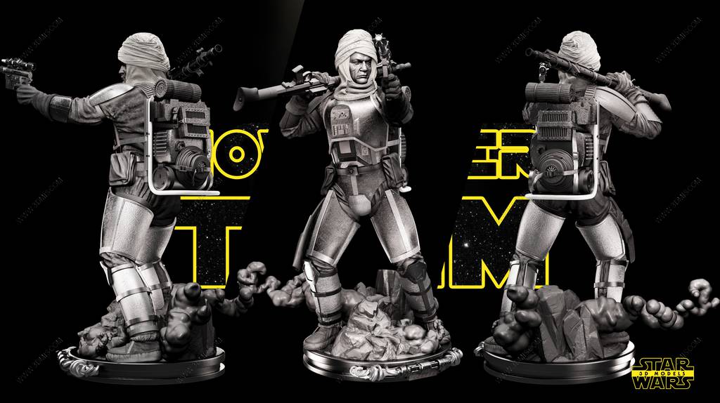 P站图纸印象馆 SW3D 星球大战 登加 SW3D 星球大战 登加