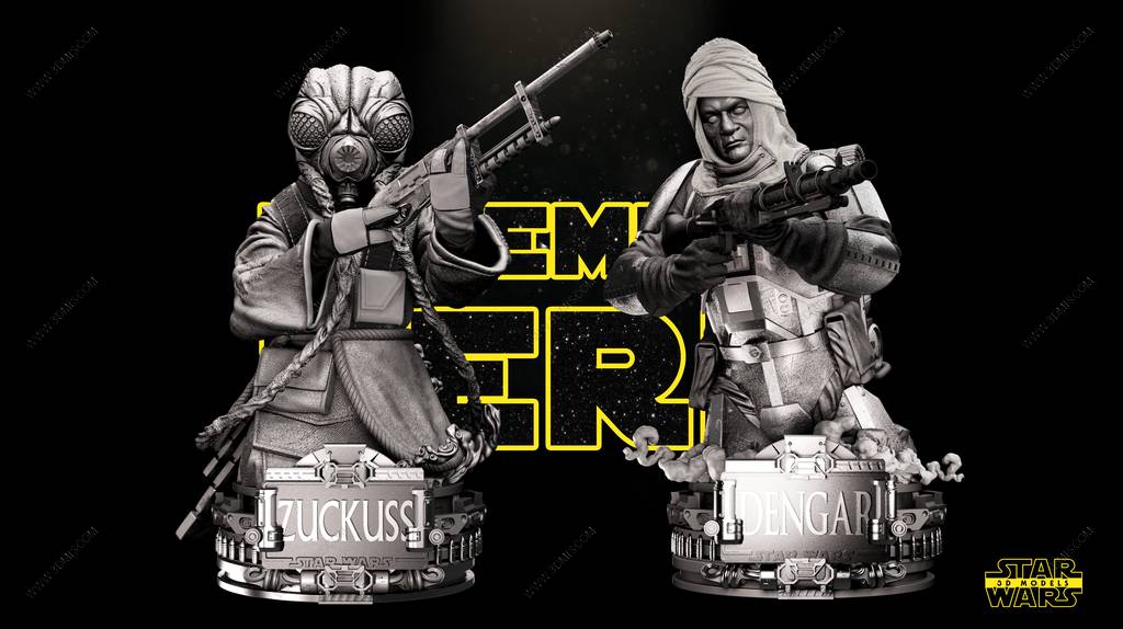 P站图纸印象馆 SW3D 星球大战 登加 SW3D 星球大战 登加