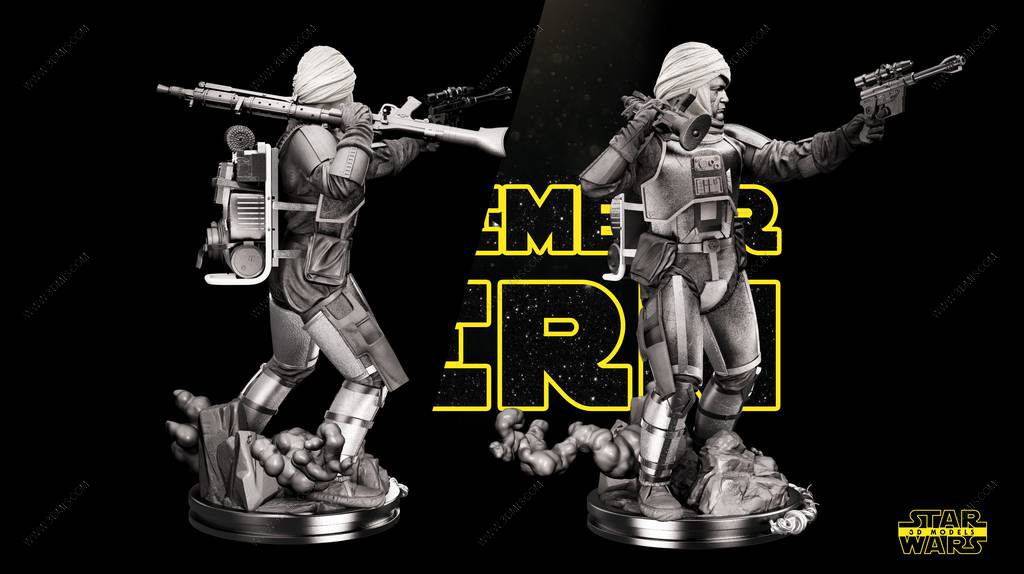 P站图纸印象馆 SW3D 星球大战 登加 SW3D 星球大战 登加