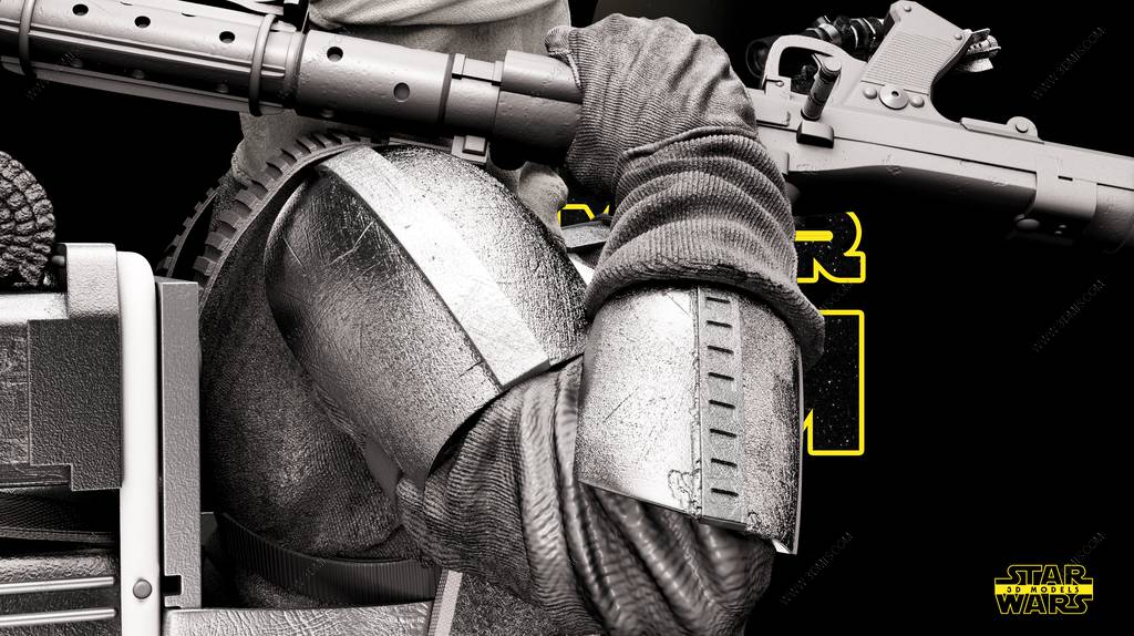 P站图纸印象馆 SW3D 星球大战 登加 SW3D 星球大战 登加