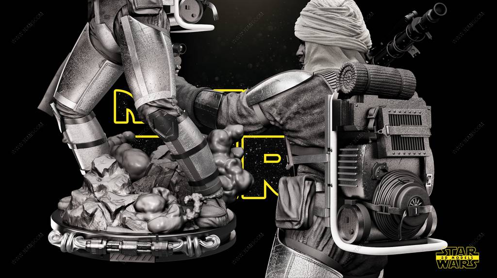 P站图纸印象馆 SW3D 星球大战 登加 SW3D 星球大战 登加