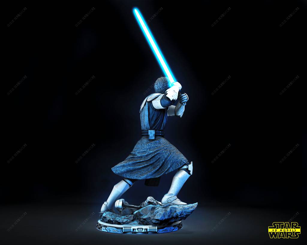 P站图纸印象馆 SW3D 星球大战 欧比旺 SW3D 星球大战 欧比旺