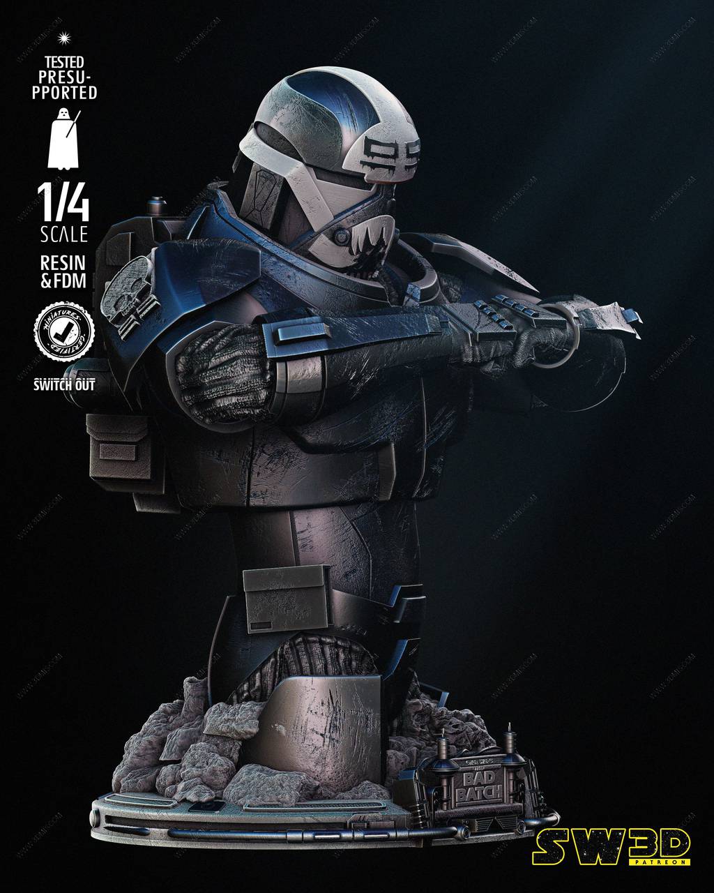 P站图纸印象馆 SW3D 星球大战 清障王 SW3D 星球大战 清障王