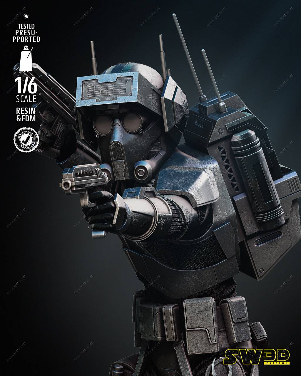 P站图纸印象馆 SW3D 星球大战 技师 SW3D 星球大战 技师