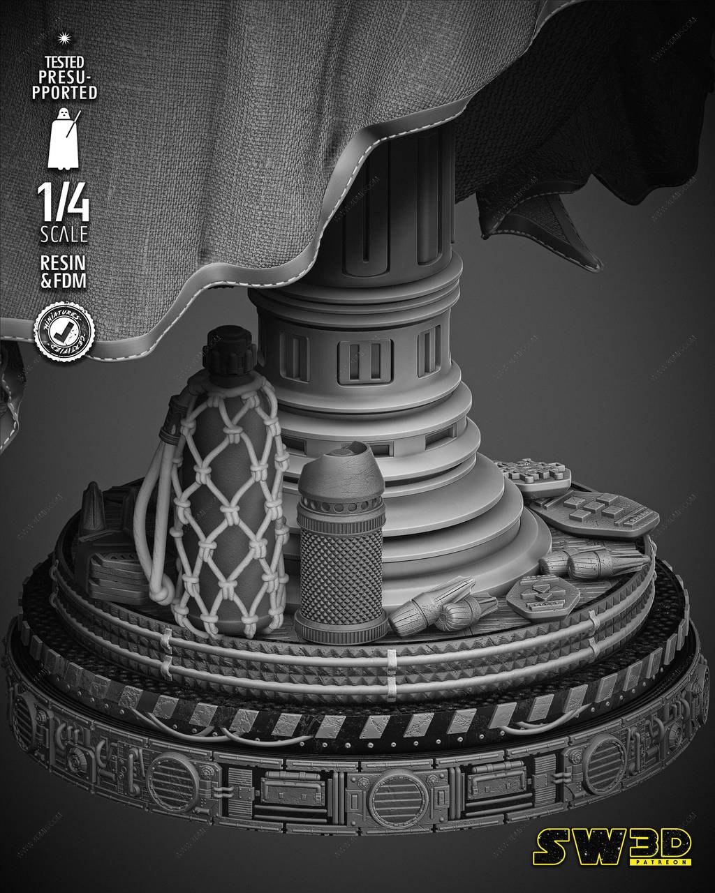 P站图纸印象馆 SW3D 星球大战 兰多·卡瑞辛 SW3D 星球大战 兰多·卡瑞辛