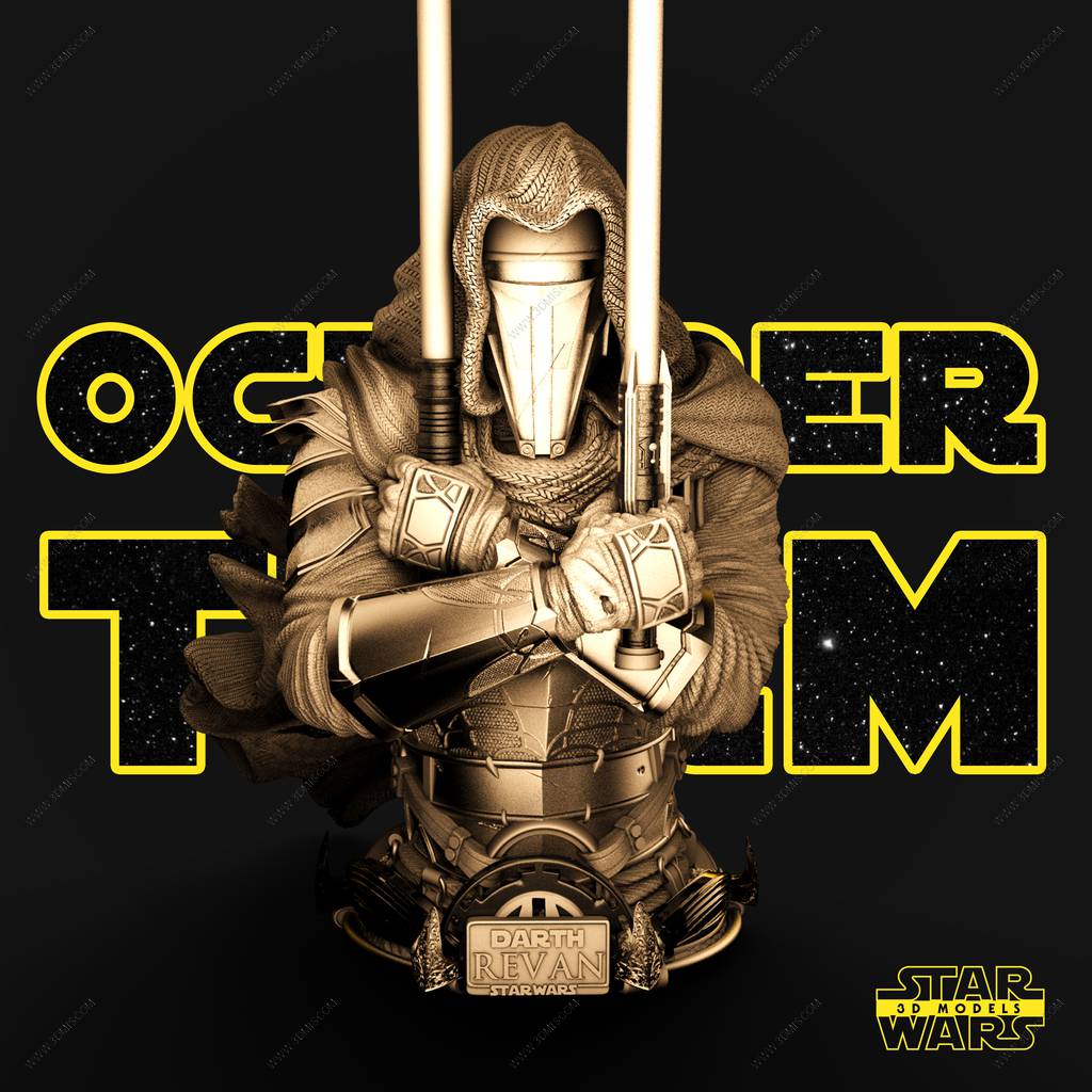 P站图纸印象馆 SW3D 星球大战 达斯·瑞文 SW3D 星球大战 达斯·瑞文