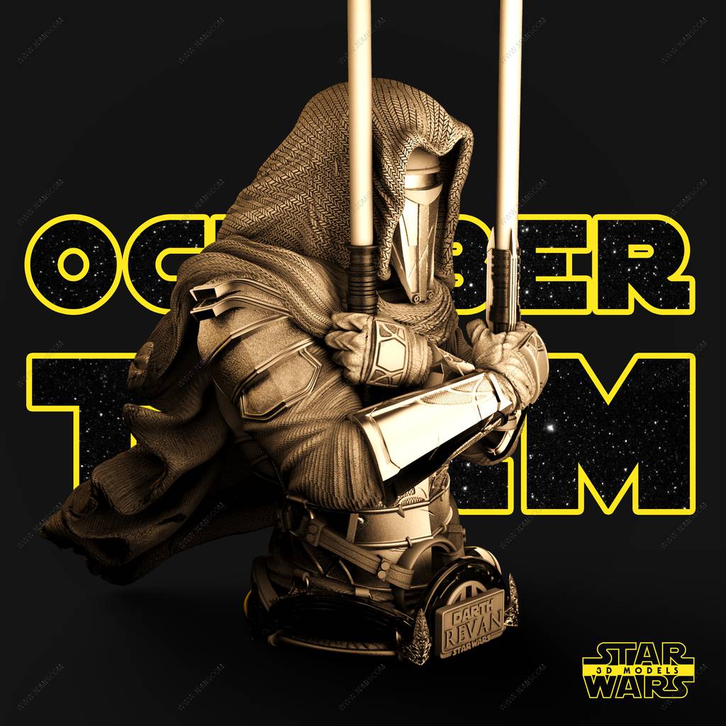 P站图纸印象馆 SW3D 星球大战 达斯·瑞文 SW3D 星球大战 达斯·瑞文