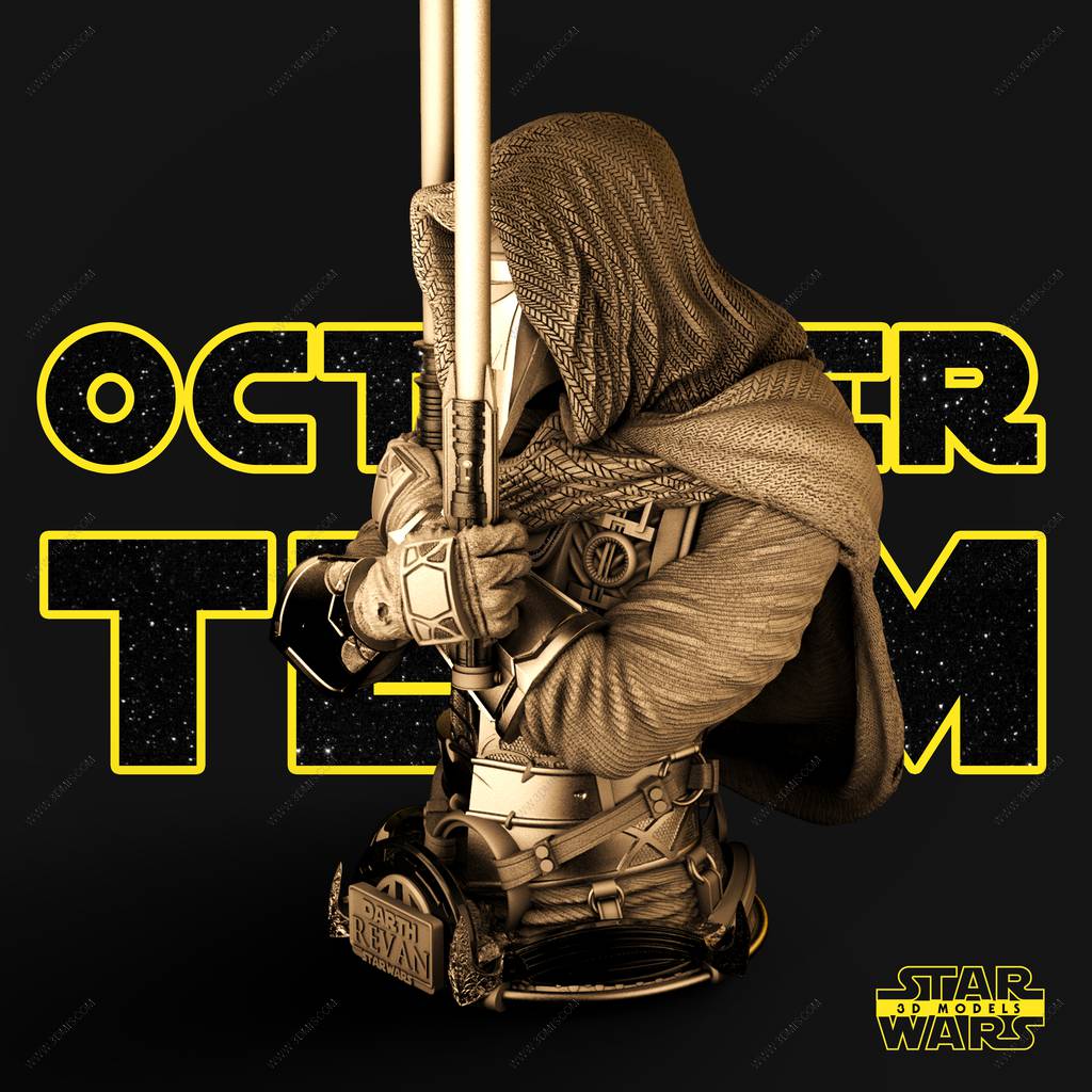 P站图纸印象馆 SW3D 星球大战 达斯·瑞文 SW3D 星球大战 达斯·瑞文