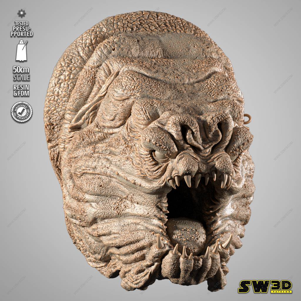 P站图纸印象馆 SW3D 星球大战 怪兽兰克挂件 SW3D 星球大战 怪兽兰克挂件