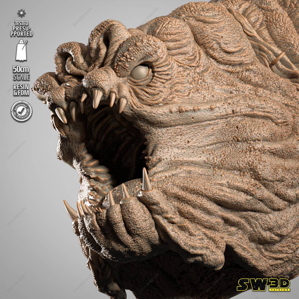 P站图纸印象馆 SW3D 星球大战 怪兽兰克挂件 SW3D 星球大战 怪兽兰克挂件