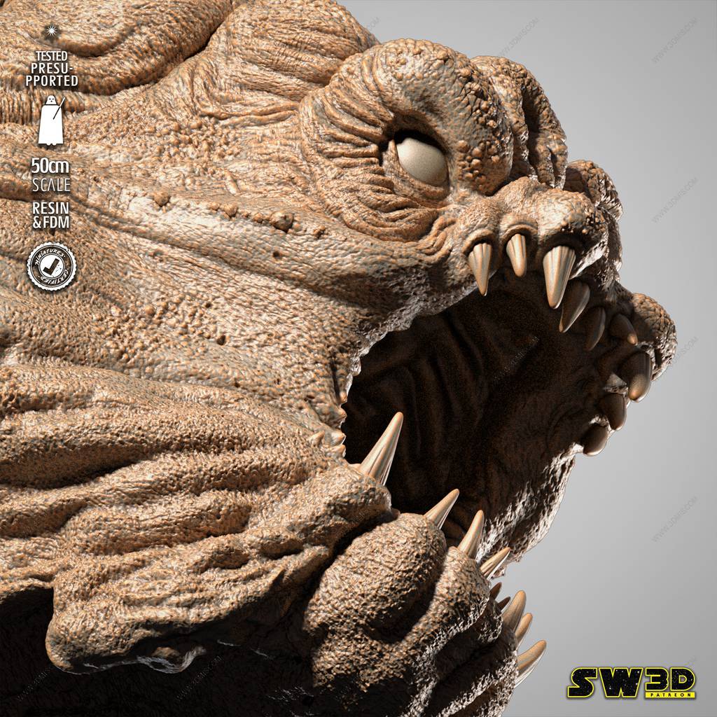 P站图纸印象馆 SW3D 星球大战 怪兽兰克挂件 SW3D 星球大战 怪兽兰克挂件